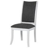 Judd Upholstered Dining Side Chair Pearl White (Set of 2) - 109332
