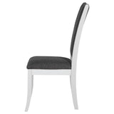 Judd Upholstered Dining Side Chair Pearl White (Set of 2) - 109332