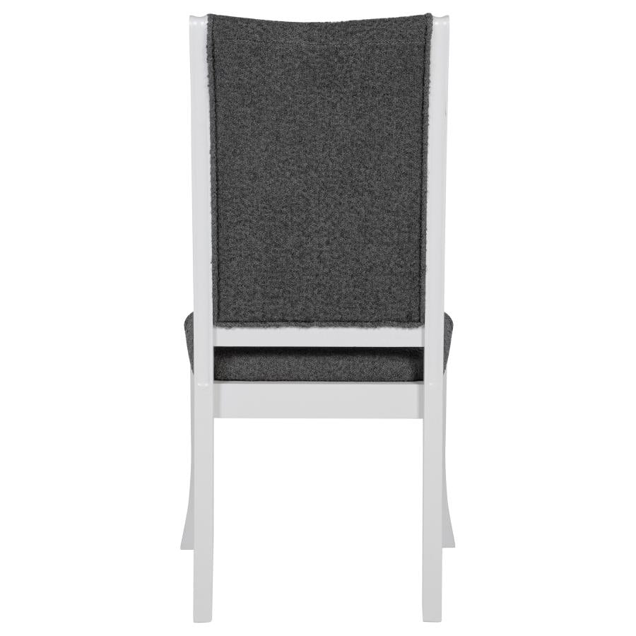 Judd Upholstered Dining Side Chair Pearl White (Set of 2) - 109332