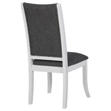 Judd Upholstered Dining Side Chair Pearl White (Set of 2) - 109332