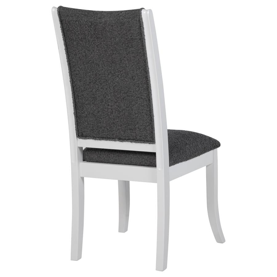 Judd Upholstered Dining Side Chair Pearl White (Set of 2) - 109332