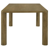 Castlewood 5-piece 71-inch Rectangular Dining Set Brown Oak - 109351-S5