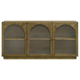 Castlewood 71-inch Dining Sideboard Buffet Server Brown Oak - 109355