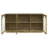 Castlewood 71-inch Dining Sideboard Buffet Server Brown Oak - 109355
