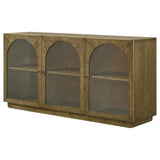 Castlewood 71-inch Dining Sideboard Buffet Server Brown Oak - 109355