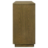 Castlewood 71-inch Dining Sideboard Buffet Server Brown Oak - 109355