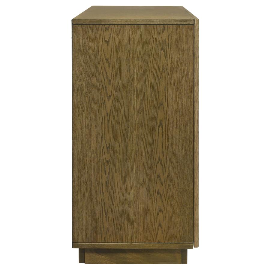 Castlewood 71-inch Dining Sideboard Buffet Server Brown Oak - 109355