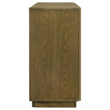 Castlewood 71-inch Dining Sideboard Buffet Server Brown Oak - 109355