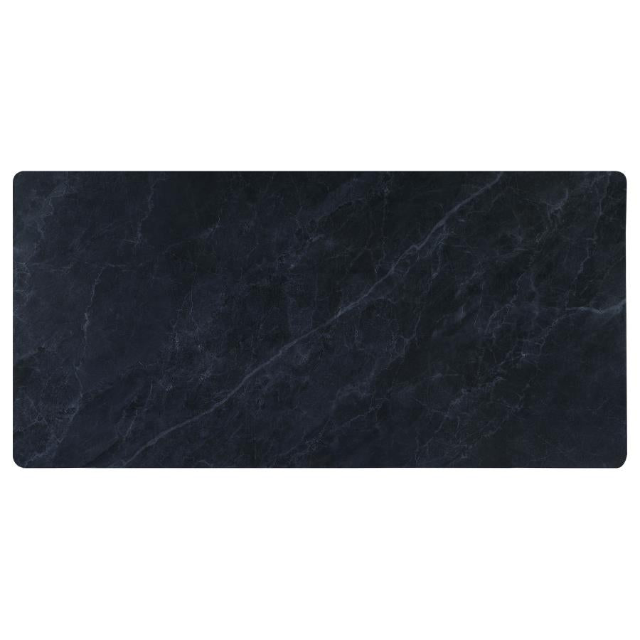 Desden 79-inch Rectangular Sintered Stone Dining Table Grey - 109361