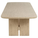 Kailani 9-piece Rectangular Wood Dining Table Set Beige Oak - 109381-S9