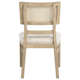 Kailani Rattan Cane Dining Side Chair Beige Oak (Set of 2) - 109382