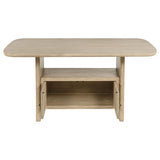 Kailani 7-piece Wood Counter Height Dining Set Beige Oak - 109388-S7