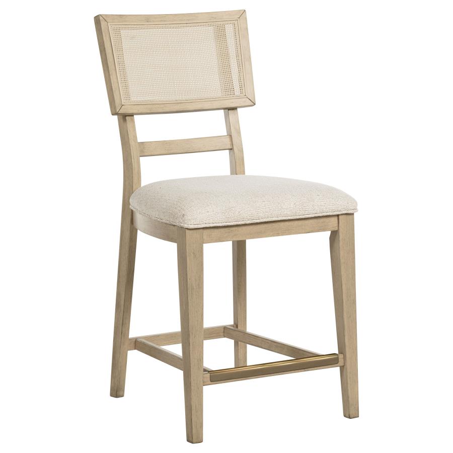Kailani 7-piece Wood Counter Height Dining Set Beige Oak - 109388-S7