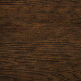 Landon 60-inch Round Wood Pedestal Dining Table Rich Brown - 109400