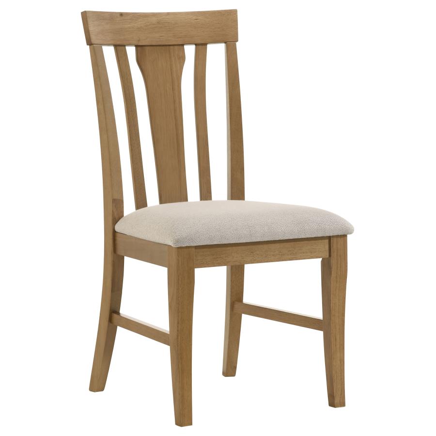 Hartville Dining Side Chair Natural Light Brown (Set of 2) - 109462