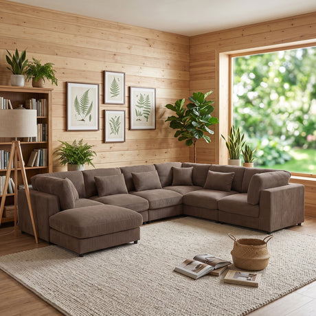 Upholstered Modular Sectional & Custom Configuration