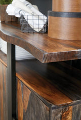 Ditman 4-door Solid Wood Sideboard Buffet Grey Sheesham - 110185