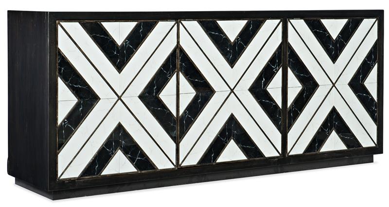 Sanctuary Noir Et Blanc Entertainment Console - 5875-55480-00
