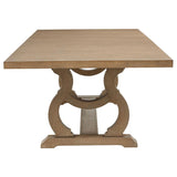 Brockway 7-piece Extension Leaf Dining Set Barley Brown - 110291-S7