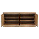 Brockway 4-door Dining Sideboard Buffet Cabinet Barley Brown - 110295