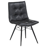 Aiken Upholstered Dining Side Chair Charcoal (Set of 4) - 110302