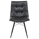 Aiken Upholstered Dining Side Chair Charcoal (Set of 4) - 110302