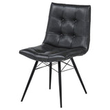 Aiken Upholstered Dining Side Chair Charcoal (Set of 4) - 110302