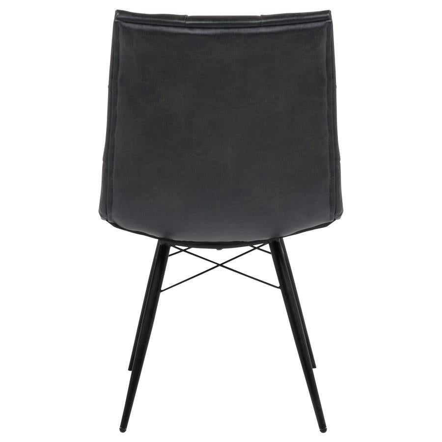 Aiken Upholstered Dining Side Chair Charcoal (Set of 4) - 110302