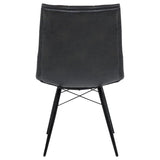 Aiken Upholstered Dining Side Chair Charcoal (Set of 4) - 110302