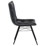 Aiken Upholstered Dining Side Chair Charcoal (Set of 4) - 110302