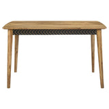 Partridge 7-piece Counter Dining Set Sheesham and Camel - 110578-S7C
