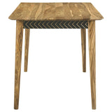 Partridge 7-piece Counter Dining Set Sheesham and Camel - 110578-S7C