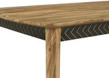 Partridge 7-piece Counter Dining Set Sheesham and Camel - 110578-S7C