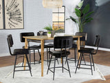 Partridge 7-piece Counter Dining Set Sheesham and Espresso - 110578-S7E