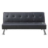 Tufted Sofa With USB Port For Living Room