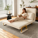 5 In 1 Convertible Sofa Bed For 2 With Adjustable Backrest