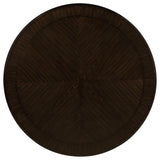 Twyla 60-inch Round Dining Table with Drawer Dark Cocoa - 115100