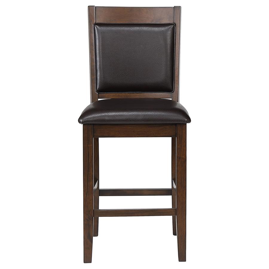 Dewey 5-piece Rectangular Dining Table Set Walnut - 115208-S5