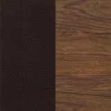 Dewey Upholstered Counter Chair Walnut (Set of 2) - 115209
