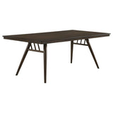 Wes 5-piece Rectangular Dining Table Set Dark Walnut - 115271-S5