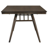 Wes Rectangular 80-inch Wood Dining Table Dark Walnut - 115271