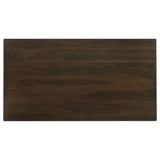 Wes Rectangular 80-inch Wood Dining Table Dark Walnut - 115271