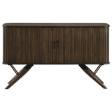 Wes 2-door Sideboard Buffet Storage Cabinet Dark Walnut - 115275