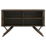 Wes 2-door Sideboard Buffet Storage Cabinet Dark Walnut - 115275