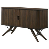 Wes 2-door Sideboard Buffet Storage Cabinet Dark Walnut - 115275