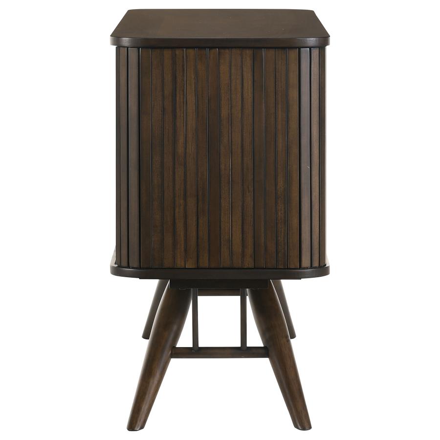 Wes 2-door Sideboard Buffet Storage Cabinet Dark Walnut - 115275
