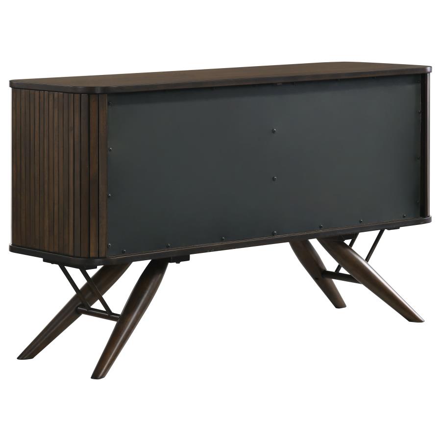 Wes 2-door Sideboard Buffet Storage Cabinet Dark Walnut - 115275