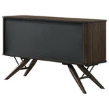 Wes 2-door Sideboard Buffet Storage Cabinet Dark Walnut - 115275