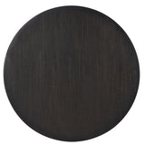 Leandro 5-piece Round Dining Table Set Burnished Black - 115390-S5A