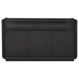 Leandro 2-drawer Dining Sideboard Server Burnished Black - 115395